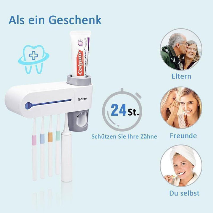 2-in-1 Disinfection Toothbrush Holder | Stornfield
