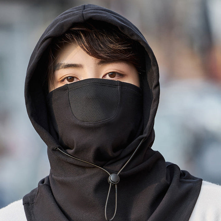 Hooded Face Mask with Neck Warmer for Cycling | Stornfield