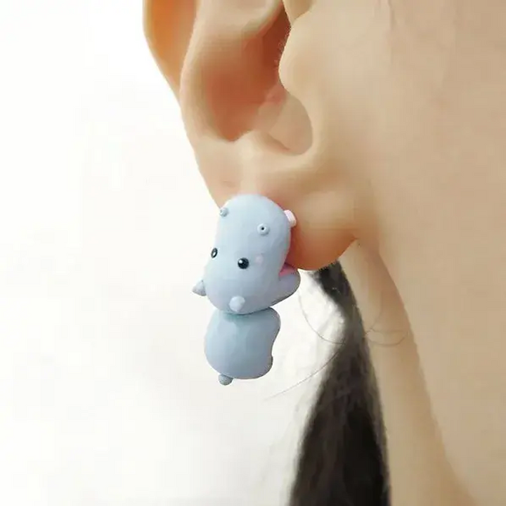 Stornfield | Cute Animal Bite Earrings, 1 Pair