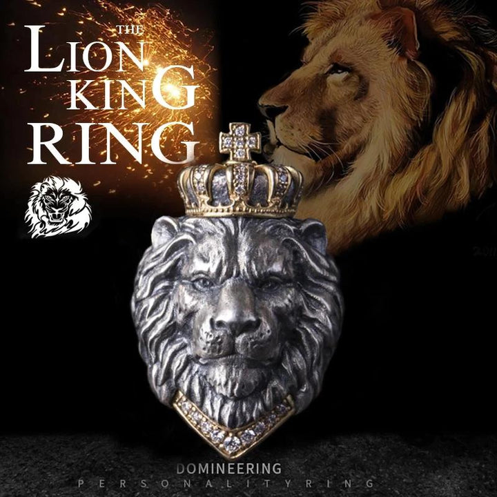 Retro Nordic Lion Shaped Ring | Stornfield