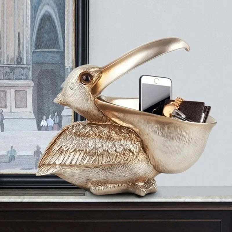 PelicanStyle Organizer – Decorative Storage Figure for Keys and Accessories | Stornfield