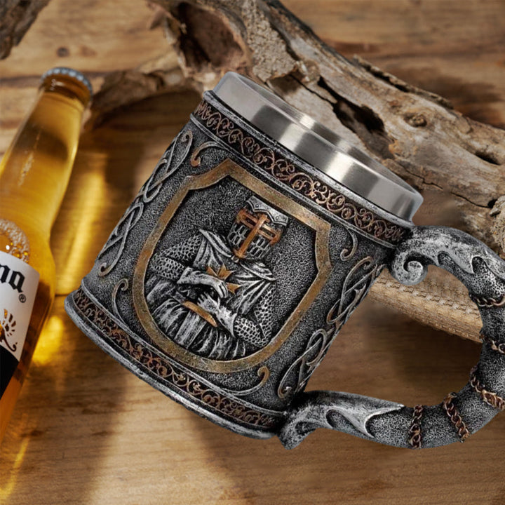 Creative Medieval Stainless Steel Tankard for Beer Coffee | Stornfield