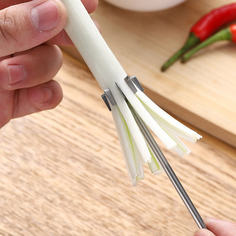 Stainless Steel Plum Blossom Onion Slicer | Stornfield
