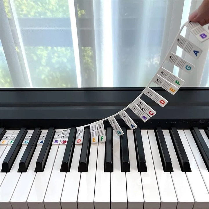 Stornfield | Removable Piano Keyboard Note Labels