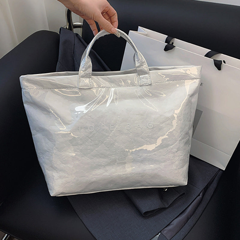 Women Letter Print Tote Bag | Stornfield