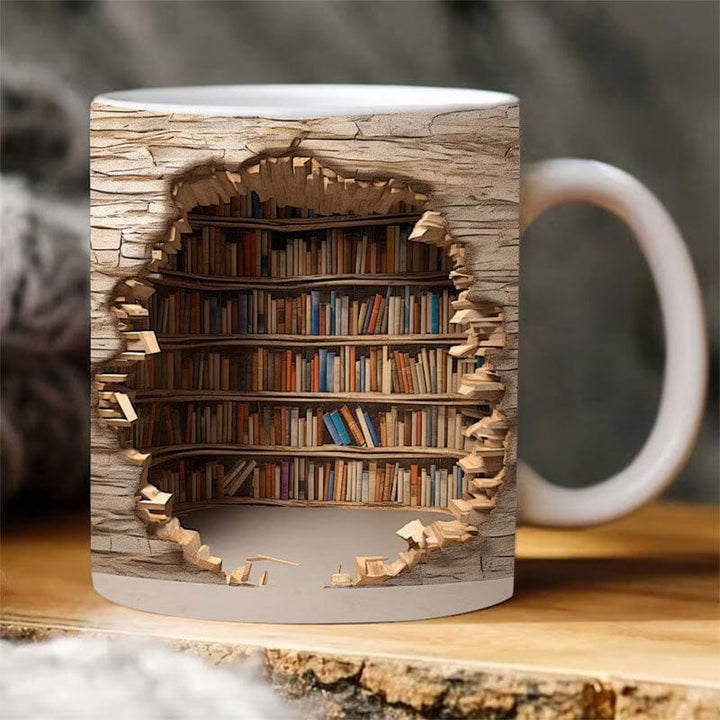 3D Bookshelf Mug | Stornfield