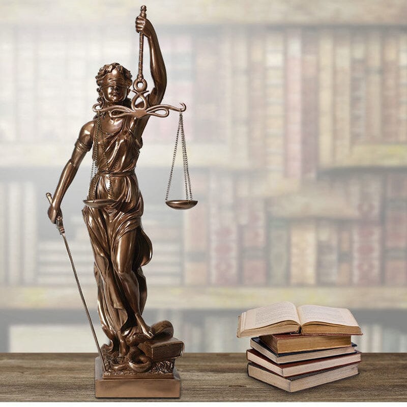 Goddess of Justice Statue Decoration | Stornfield