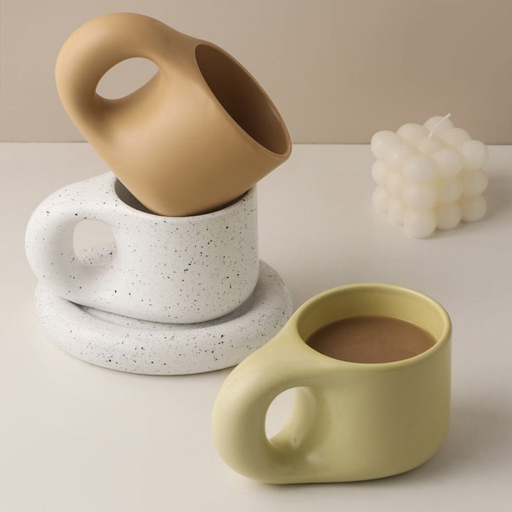Nordic Minimalist Cute Fat Mug | Stornfield