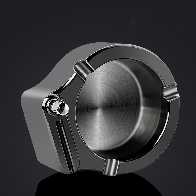 Stornfield | Retro Metal Ashtray, Lighter