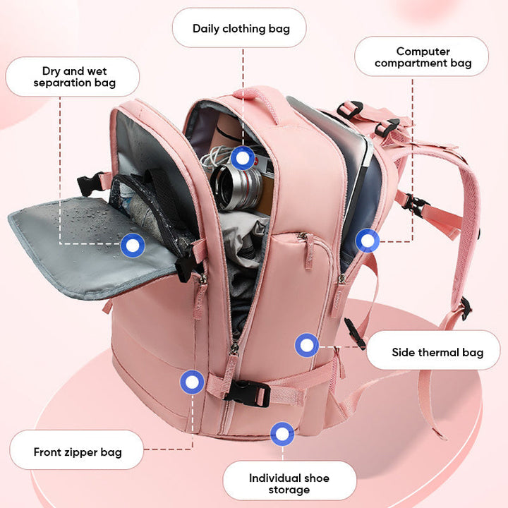 Stornfield | Large Waterproof Travel Backpack for Women