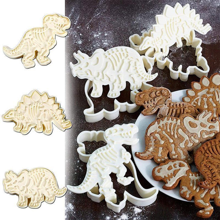 Dinosaur Cookie Molds (3-piece set) | Stornfield