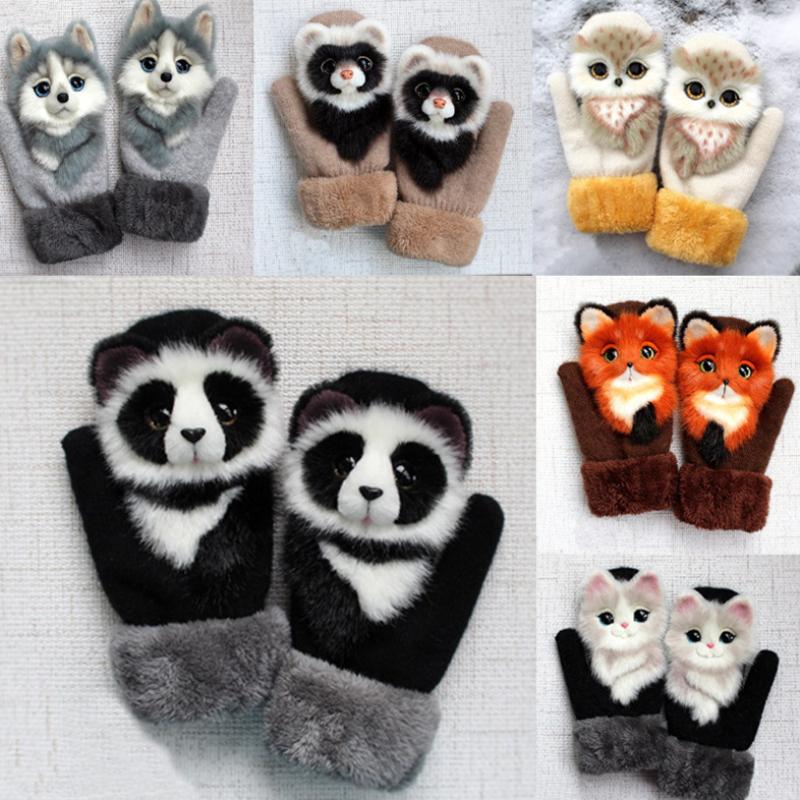Stornfield | Cute Animal Winter Gloves