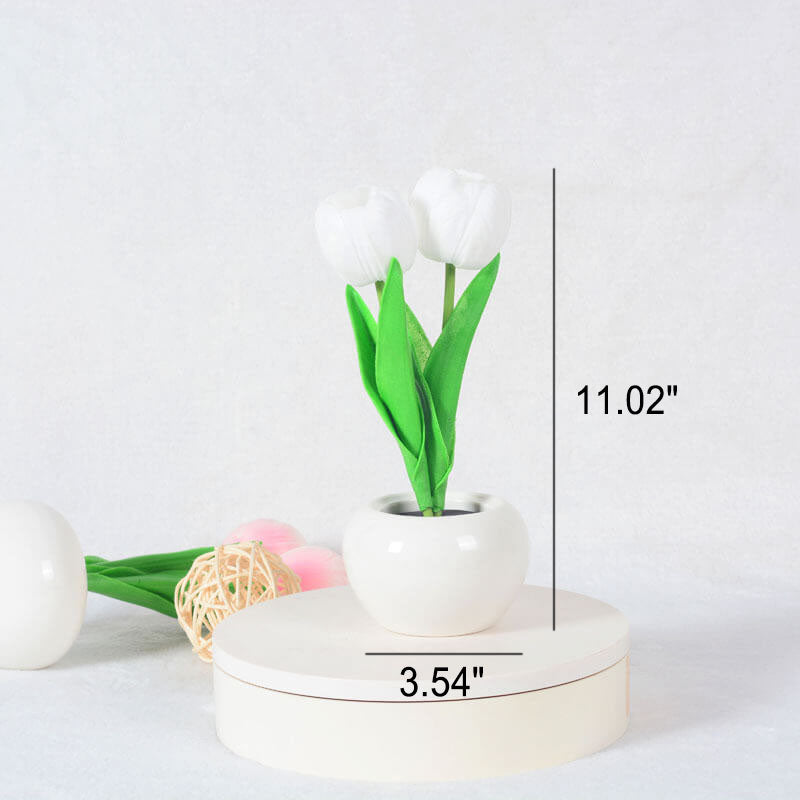 Stornfield | LED Table Lamp Night Tulip Peony Creative Modern Simulation