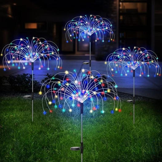 Waterproof Solar Garden Firework Lamp | Stornfield