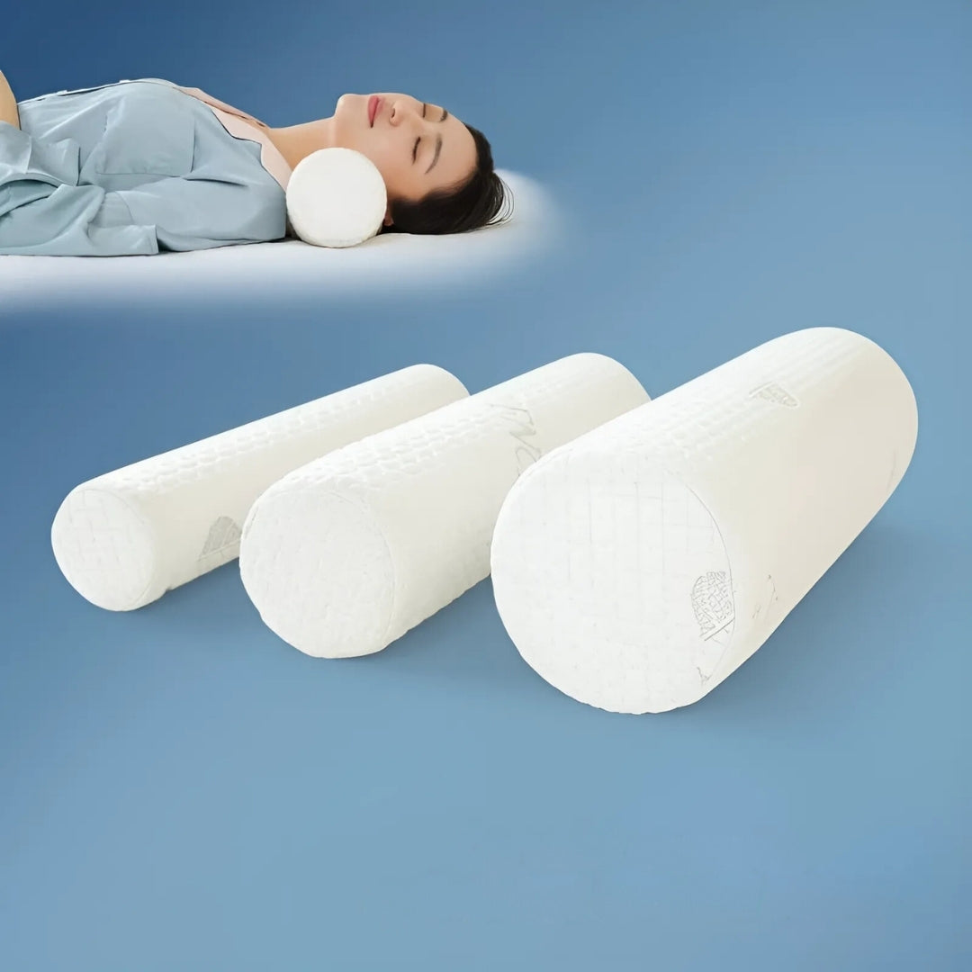 RelaxPosture Memory Foam Neck Pillow - Perfect for Sleeping, Travel, and Pain Relief with Ergonomic Support Stornfield
