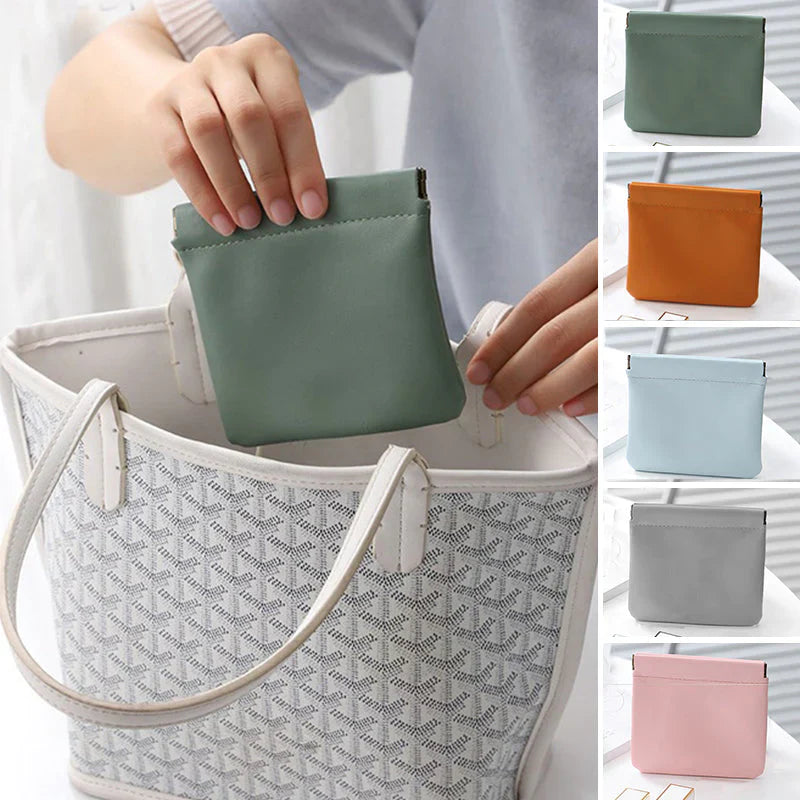 PU Leather Pocket Cosmetic Bag | Stornfield
