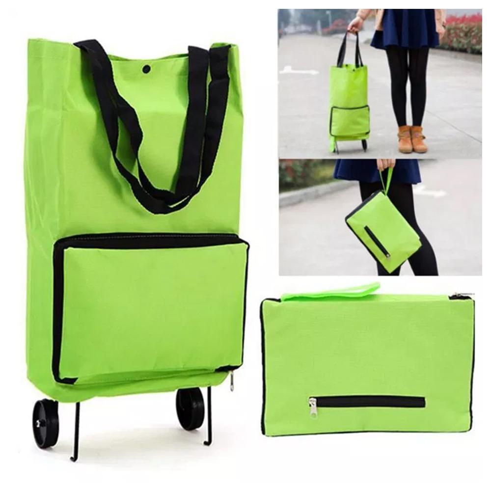 Portable collapsible shopping cart | Stornfield
