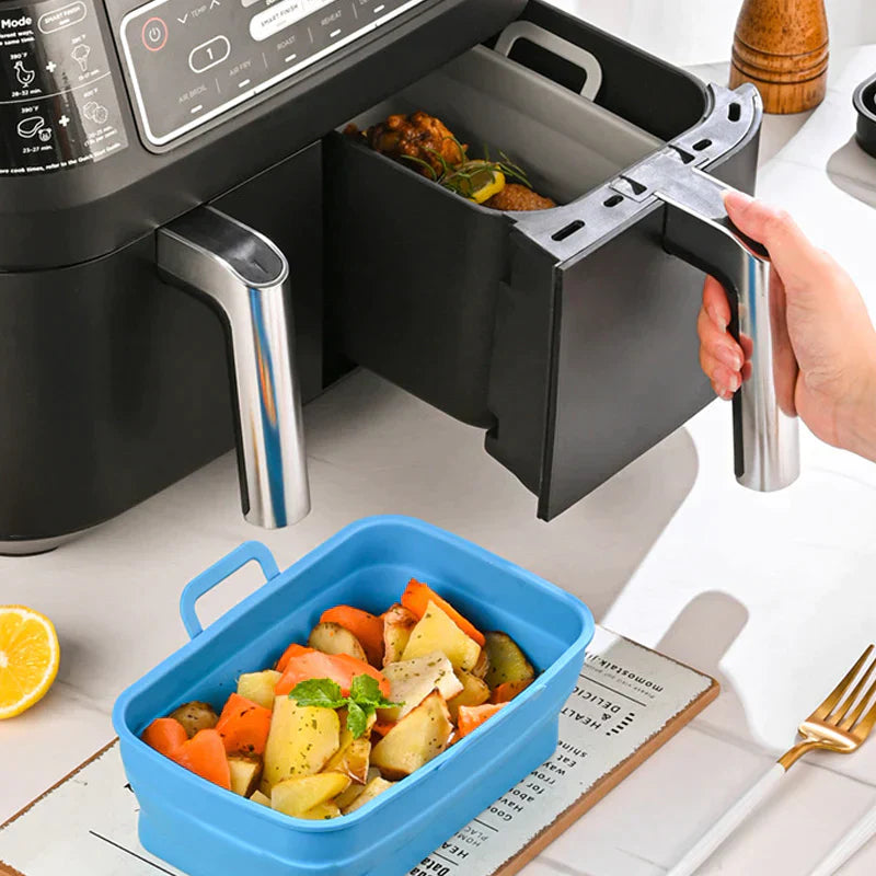 Foldable Air Fryer Silicone Baking Tray | Stornfield
