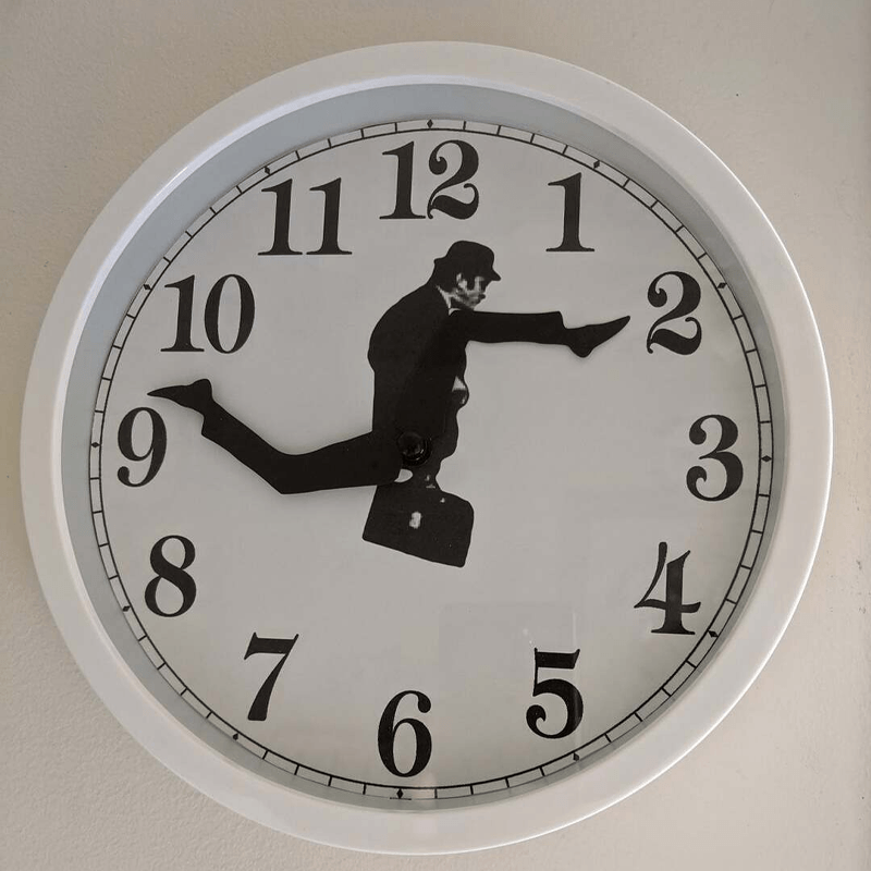 Ministry of Silly Walks Clock | Stornfield