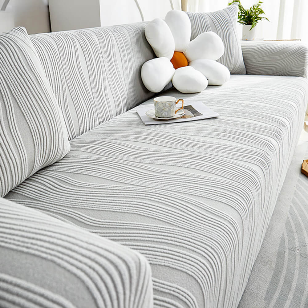 Jacquard Stretch Full-Cover Anti-scratch Couch Cover Soft Pet-Friendly | Stornfield