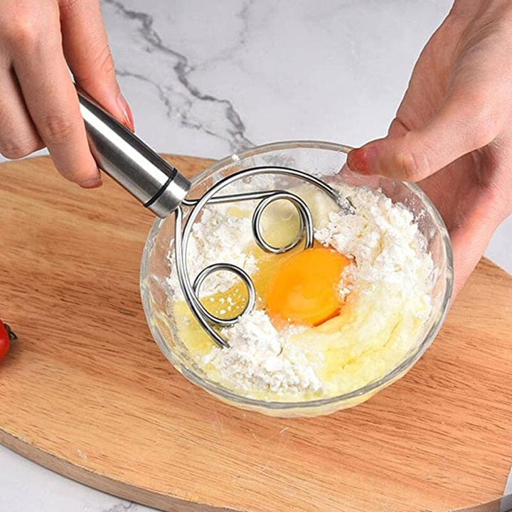 Stainless Steel Magic Dough Whisk | Stornfield