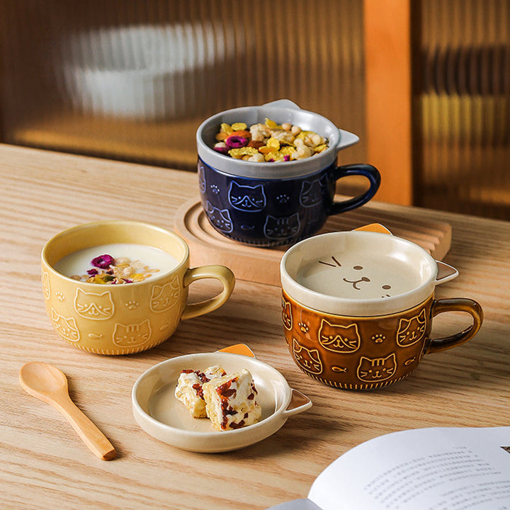 Milk mug with lid | Stornfield