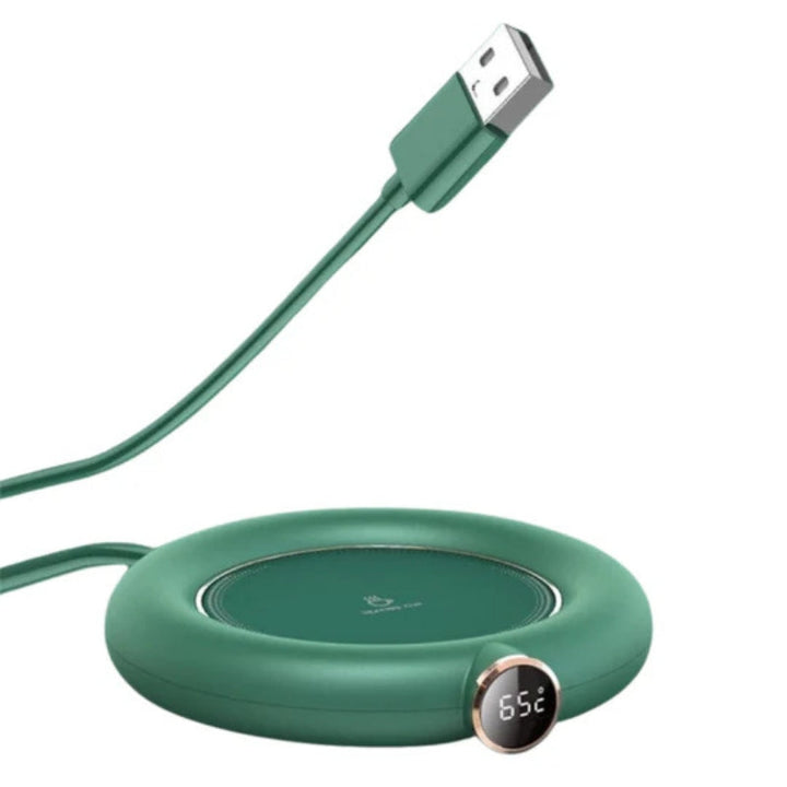 Stornfield USB LED Screen Hot Drink Warmer for Perfectly Tempered Beverages