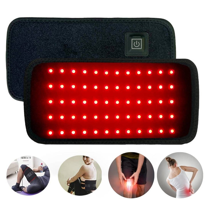 LumiRelief Red Light Therapy Belt | for Pain Relief - Inflammation Reduction - Muscle Recovery - Red Light for Skin Rejuvenation Stornfield