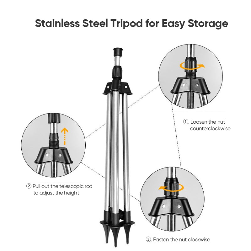 Rotating Tripod Sprinkler | Stornfield