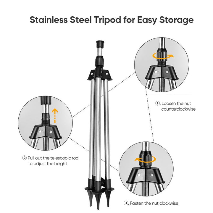 Rotating Tripod Sprinkler | Stornfield