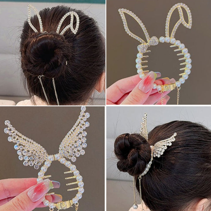 Elegant ponytail hair knot | Stornfield