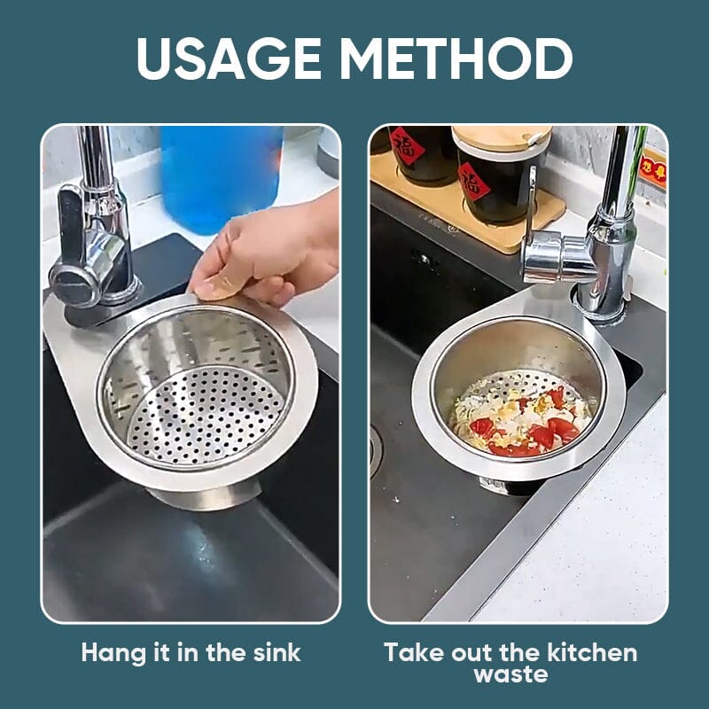 Stainless Steel Swan Sink Strainer Basket | Stornfield