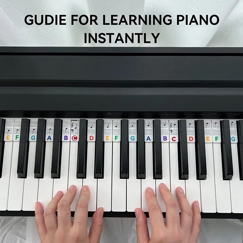 Stornfield | Removable Piano Keyboard Note Labels