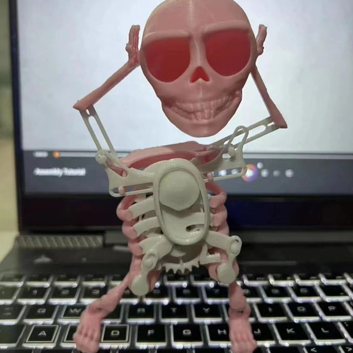 Dancing and Swinging 3D Skull Toy | Stornfield