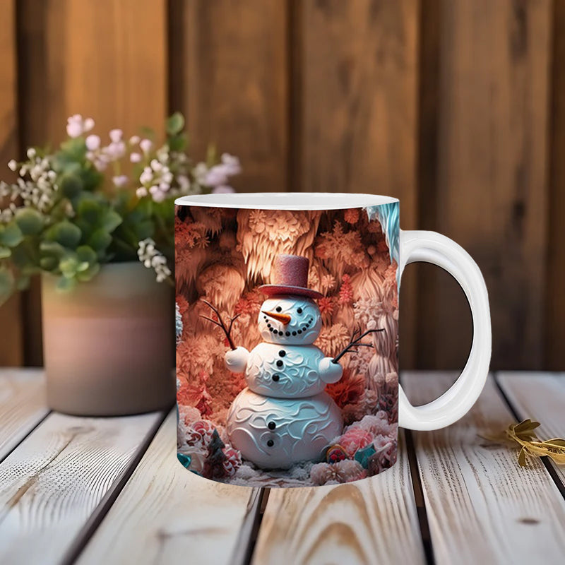 3D snowman mug | Stornfield