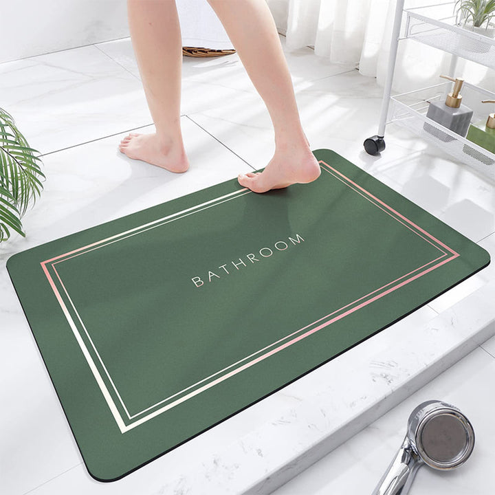 Minimalist Super Absorbent Quick Drying Bath Mat | Stornfield