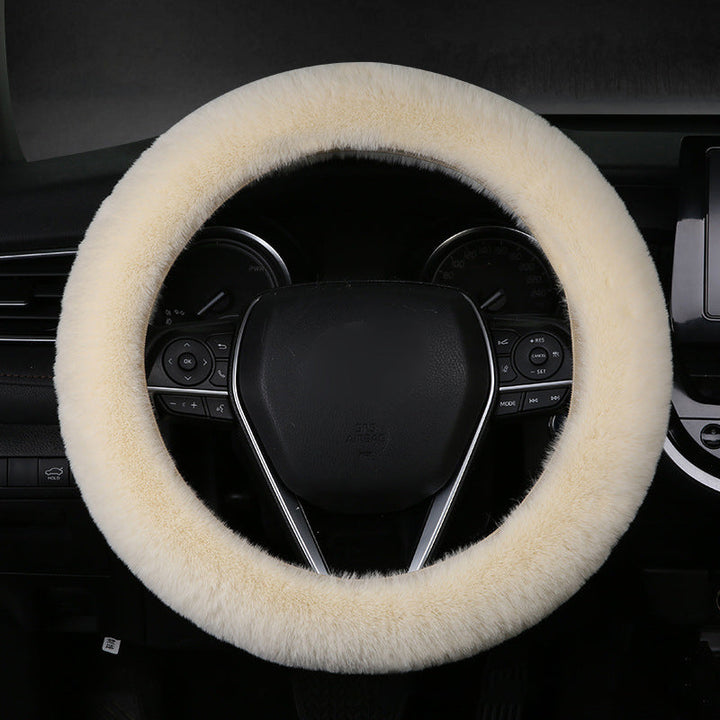 Universal Plush Steering Wheel Cover for Car | Stornfield