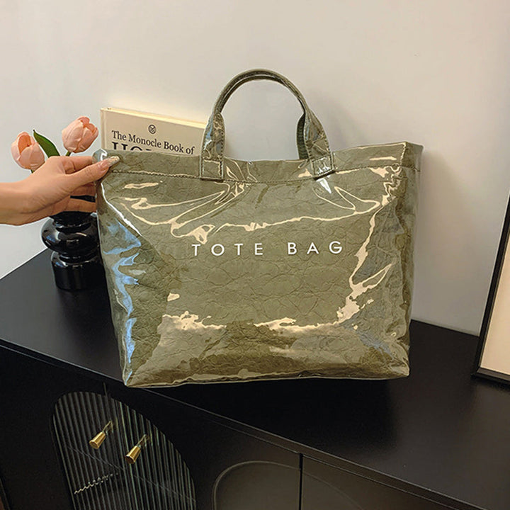 Women Letter Print Tote Bag | Stornfield