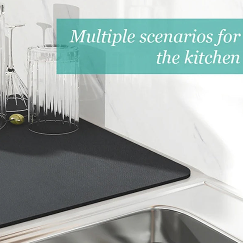 Kitchen super absorbent drying mat | Stornfield