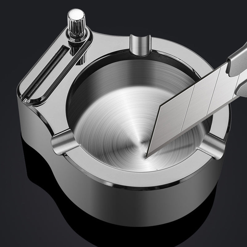 Stornfield | Retro Metal Ashtray, Lighter