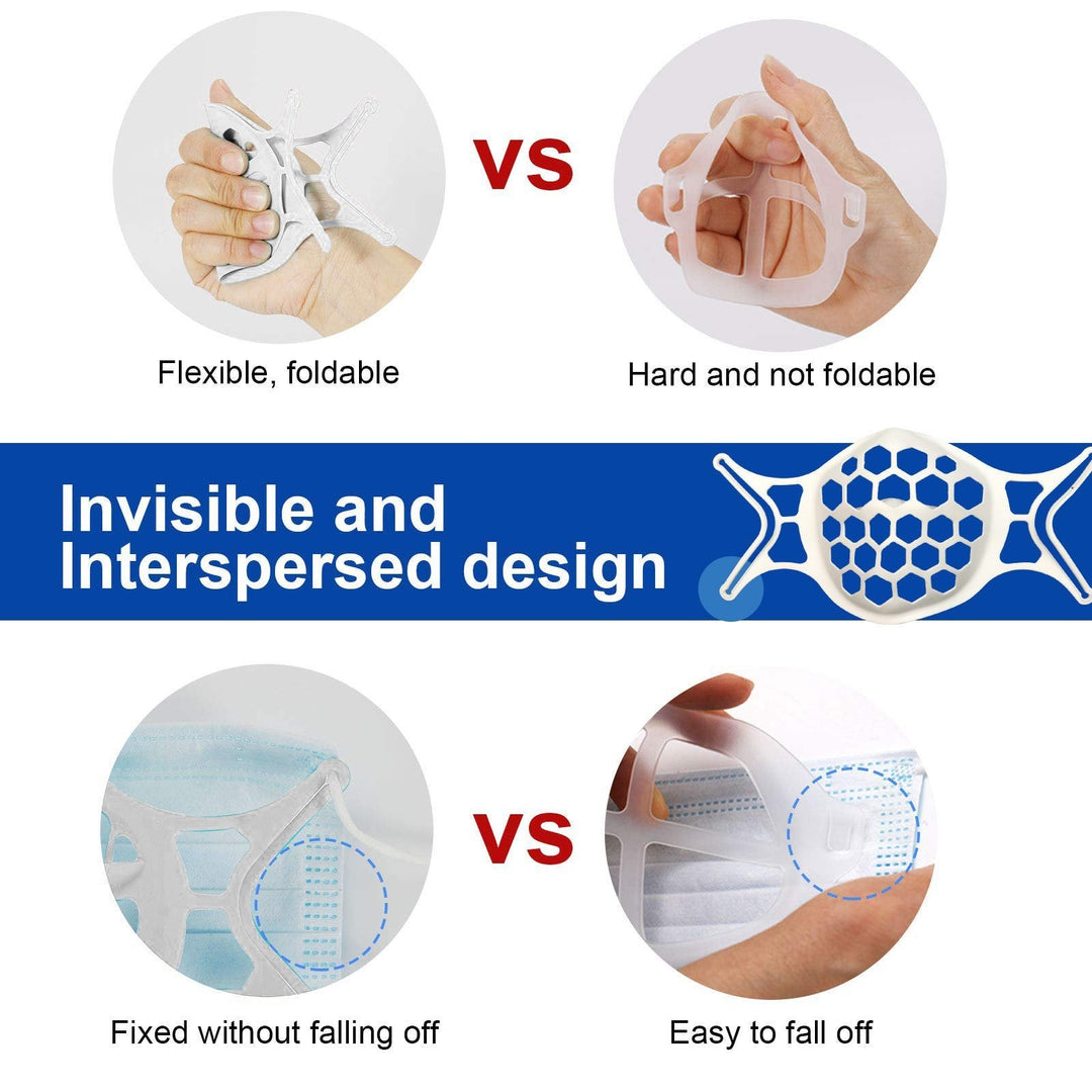 7th Generation 3D Silicone Softer Face Mask Bracket-Prevent Glasses From Fogging | Stornfield
