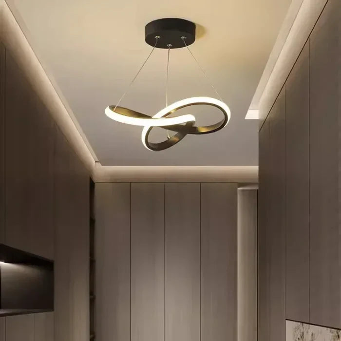 Modern LED Ceiling Lamp - WaveGlow | Stornfield