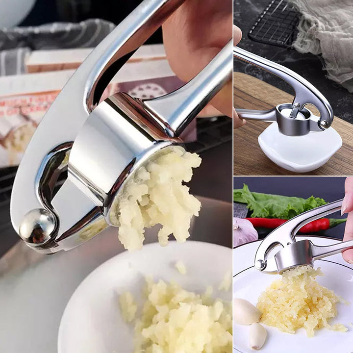 Stainless Steel Garlic Press | Stornfield