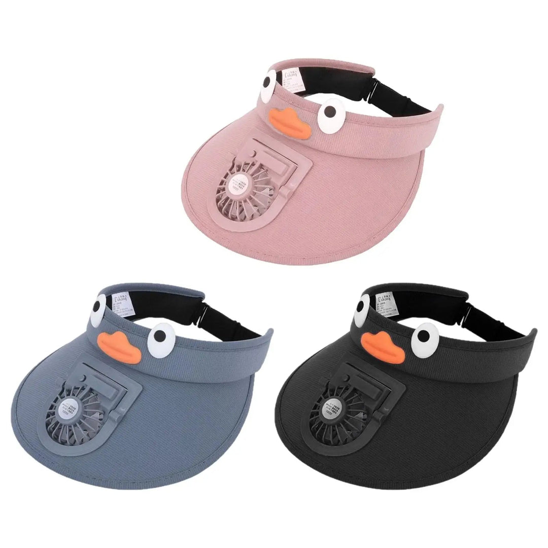 Kids Sun Visor Hat with Cooling Fan Hat | Stornfield