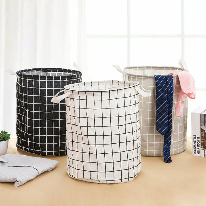 Folding Fabric Laundry Basket Stornfield