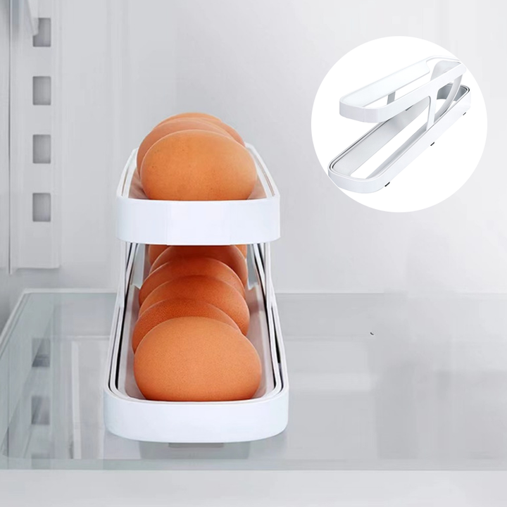 Automatic Scroll Egg Shelf Holder Storage Box | Stornfield