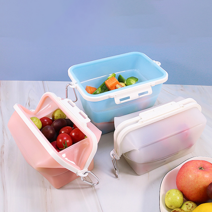 Collapsible Silicone Food Storage Box | Stornfield