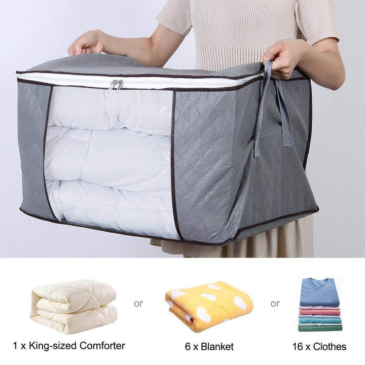 Large Capacity Breathable Clothes Quilt Storage Bag | Stornfield