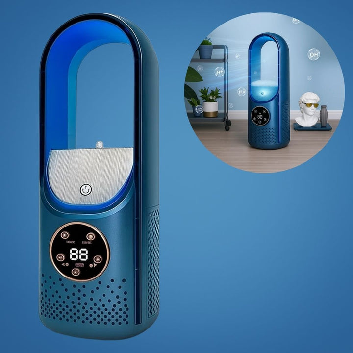 CoolMist | Portable Air Cooler Humidifier - Adjustable Quiet Mist - Compact USB Powered - Office and Bedside Personal Comfort for All-Day Freshness Stornfield