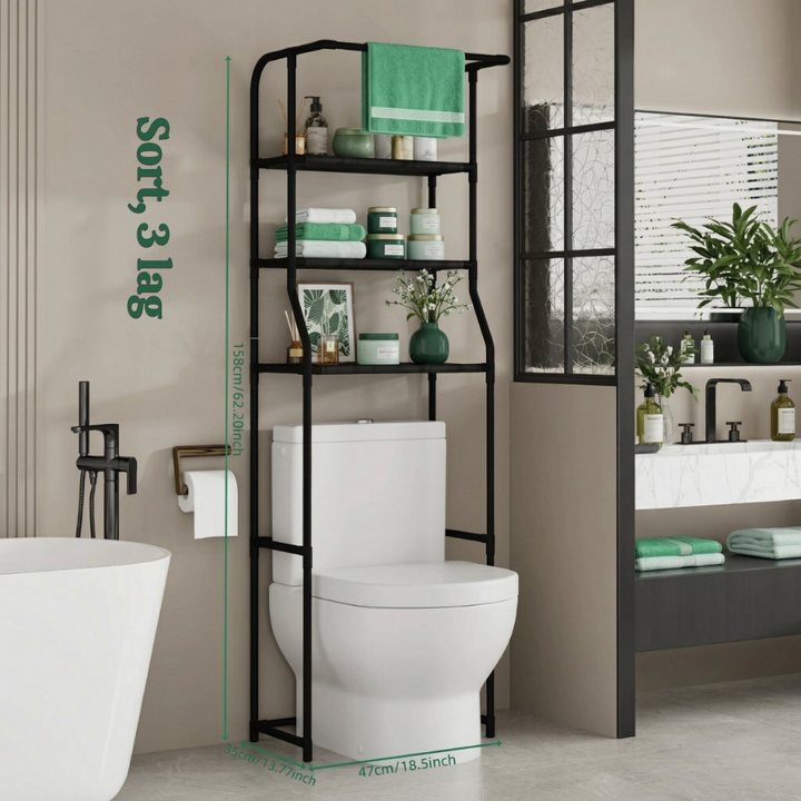 HavenRack™ 3-layer toilet storage shelf | Stornfield